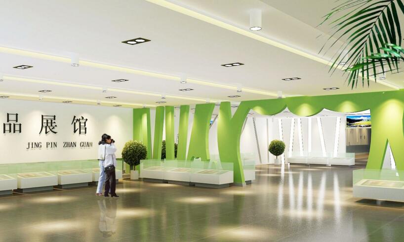 綠色展臺設計理念,創(chuàng)意展臺設計4條規(guī)則 展會新聞 第4張-聯(lián)拓創(chuàng)意 綠色環(huán)保體驗廳搭建效果圖